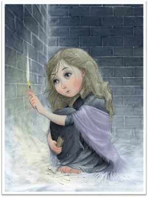 The Little Match Girl :  un conte poignant sur la pauvreté et l'espoir en hiver !